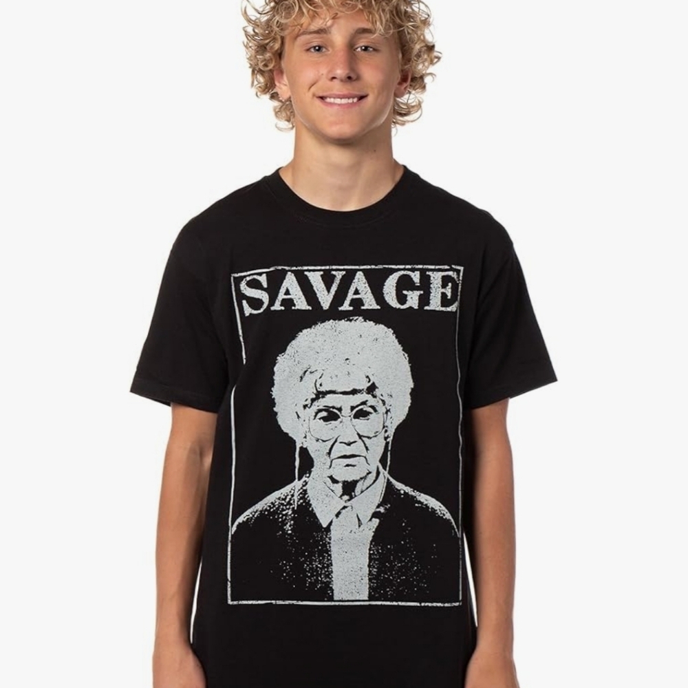 Golden Girls Savage Graphic Black T-Shirt - Picture 2 of 8
